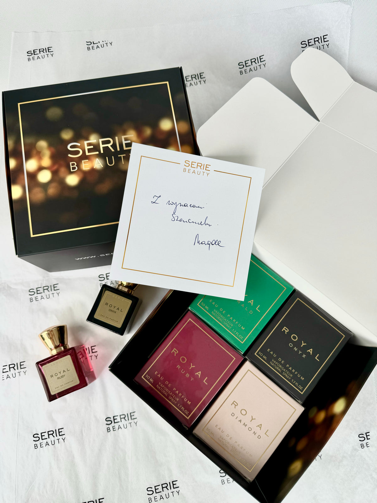 Royal – zestaw 4 wód perfumowanych 50 ml, zdjęcie 2 | Serie Beauty