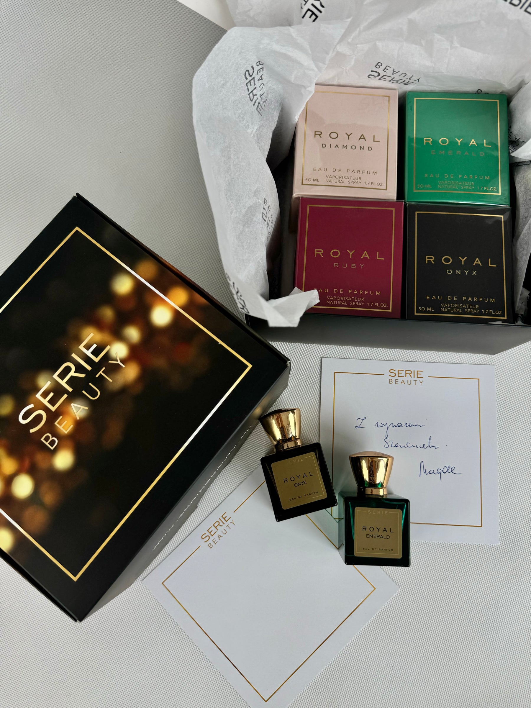 Royal – zestaw 4 wód perfumowanych 50 ml, zdjęcie 3 | Serie Beauty